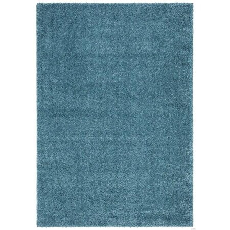 Safavieh 4 x 6 ft. August Shag 900 Power-Loomed Rectangle Rug Turquoise AUG900K-4